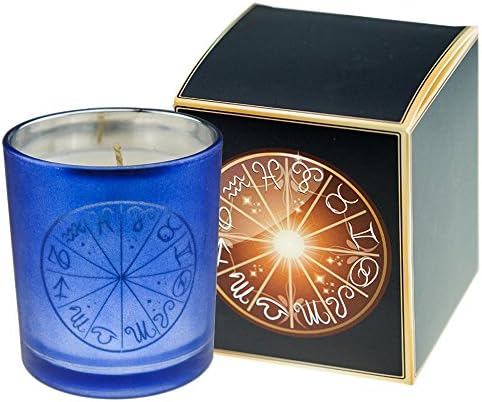 Scented Candles Sandalwood Soy Wax Aromatherapy Stress Relief Jar Candle 50h Burn Time,Constellation Design