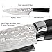 Chef Knife - Maxblademark Pro Kitchen Knife 8 Inch Chef's Knives, German High Carbon Stainless Steel Knife with Damascus Pattern, Ergonomic Handle, Ultra Sharp, Knife Sheath and Stylish Package