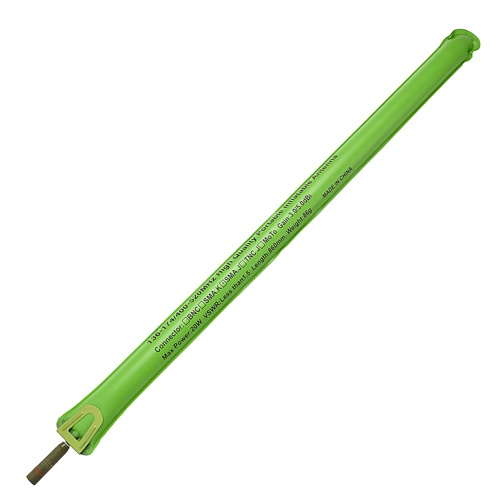 HYS SMA-M 2m/70cm Antenna Inflatable Emergency Antenna Compatible for Baofeng UV-3R TYT MD-380 MD-280 Woxun KG-UV9D KG-UV6D KG-UV8D Walkie Talkie