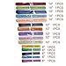 Fecedy® 15pcs Mixed Colors Tissue Paper Pom-poms Flower Ball for Wedding and Party and Outdoor Decorate