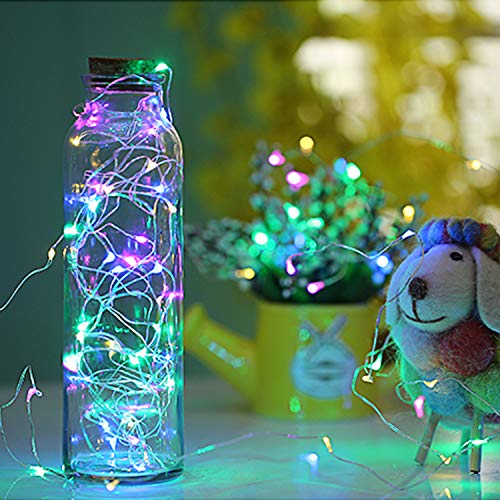 TenSteed Fairy String Lights, 12 Pack Fairy Lights Battery Operated 7
