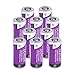10 Pack of CR123A Rechargeable Batteries 3.7V Zeasun 700mAh Lithium-ion Rechargeable Battery with Charger for Flashlight Camera