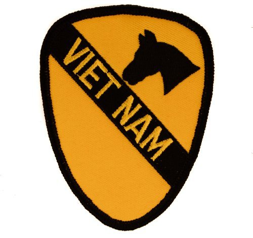 Viet Nam 1st Cavalry US Army Division 3 inch Embroidered Patch