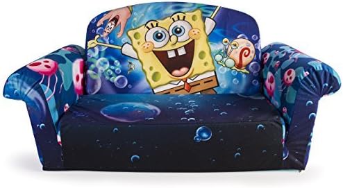 Marshmallow Furniture, Flip Open Sofa, SpongeBob by Marshmallow Fun Furniture