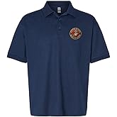 US Marine Corps Embroidered Polo Shirt USMC Licensed