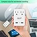 2000W Europe Travel Adapter Kit with 5 International adapters – Features Quick Charge 3.0 USB & 2-Outlets Compatible for USA, Ireland, Europe, Russia, France, UK, Australia, Italy and More