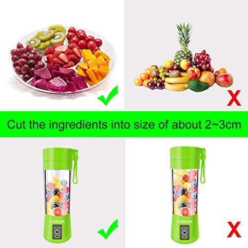5 Portable+Blender+Personal+Rechargeable+BPA+Free
