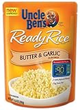 Uncle Ben's Ready Rice Butter & Garlic Flavored, 8.8-Ounce Packages (Pack of 6)