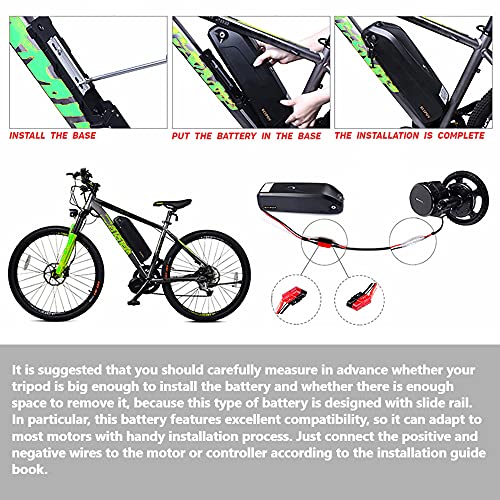 BESPOV 48V 1000W Hailong Elektrische Fietsen E-Bike Li-ion Lithium Batterij - Image 7