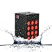 Waterproof Bluetooth Speakers,Geega Ultra Bass Rechargeable Audio Selfie Mini Outdoor Speaker with Built-in Microphone,IPX5 Waterproof Shower Hands Free Portable Wireless Speaker