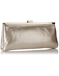 calvin klein metálico ante embrague