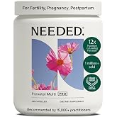 Needed. Prenatal Multi Pro, Multivitamin with Choline Capsules for Prenatal | Pregnancy, Breastfeeding, Postpartum, Expertly-Formulated &amp; Third-Party Tested, 30-Day Supply
