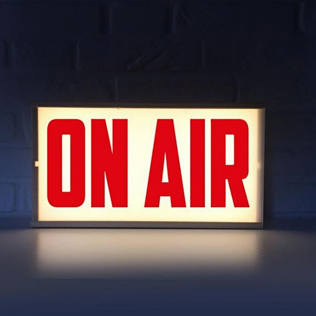 LED Neon Sign On Air Light Signs Studio Live Streaming Room Music Bar Wall Art Decor