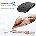 Rechargeable Wireless Mouse, Pasonomi 2.4G Slim Mute Silent Click Noiseless Optical Mouse with USB Receiver (Stored at Bottom of The Mouse) Compatible with Notebook, PC, Laptop, Computer, MacBook
