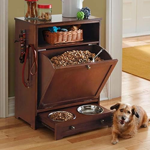 Pet Supplies Premium Deluxe Pet Feeding Station Food Storage