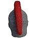 Kafeimali Men's Knight Knit Beard Hat Original Barbarian Warrior Halloween Caps (Gary D)