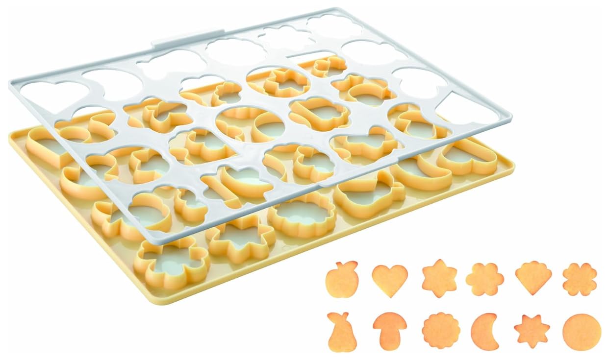 Tescoma Traditional Cookie Cutting Sheet Delicia, Assorted, 33 x 1.6 x 23 cm