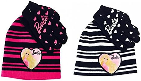 Mattel Barbie 2 Pack Knit Caps and Gloves Set