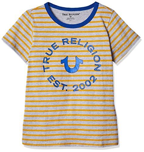 True Religion Boys' Branded Logo Tee Shirt, Jersey