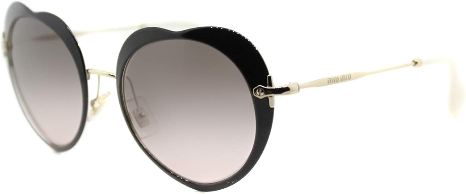 black and gold round sunglasses
