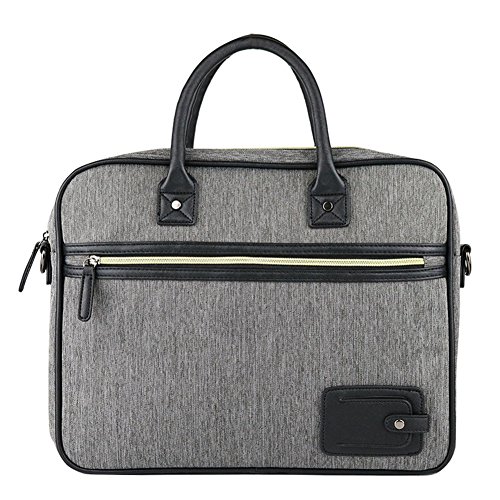 Urmiss 15 Inch Retro Vintage Laptop Messenger Bag Office Briefcase College Bag