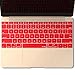 Kuzy RED Keyboard Cover for MacBook Pro 13 inch A1708 (No TouchBar) Release 2016 & MacBook 12