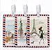 Coolrunner 3pcs Travel Luggage Label Straps Suitcase Name ID Address Tags Luggage Tags (Luggage Label)