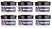 Aussie Mens Texturizing Wax 1.7 Oz (Pack of 6) + FREE LA Cross 71817 Tweezer