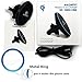 sharllen Qi Wireless Car Charger, Magnetic Car Wireless Charger Mount Vent Holder For iPhone X 8 8plus Samsung Galaxy Note 8 S8 S8plus S7 S7 Edge 5 S6 Edge Plus & Qi Enabled Devices