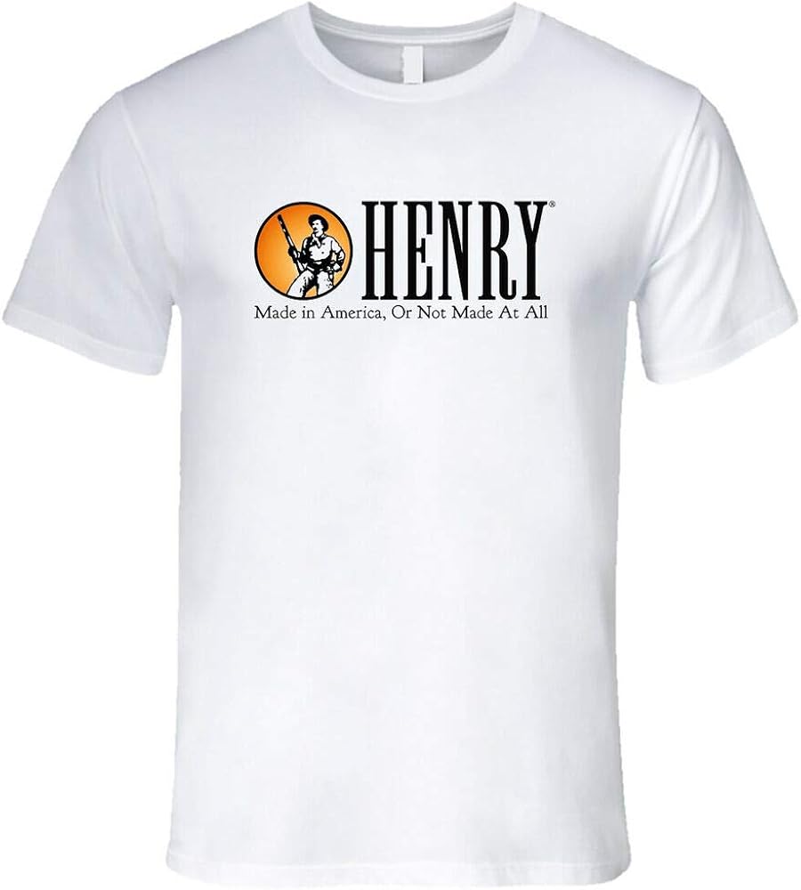 Henry Repeating Arms Firearms TShirt Graphic Tee Mens Funny Shirt
