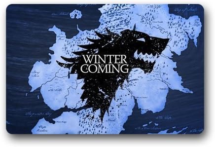 Custom Game of Thrones Pattern Custom Doormat Doormat Indoor/Outdoor Floor Mat Door Mat 18 by 30-inch