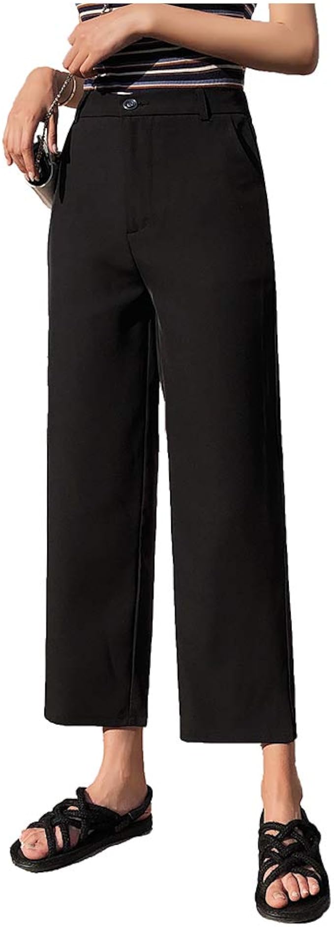 women's wide leg summer trousers