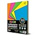 iQ Multipurpose Neon Colored Copy Paper, Laser and Inkjet Compatible, 8.5 x 11 Inches, 24 Lb., 90 GSM, 100 Sheets (80115)