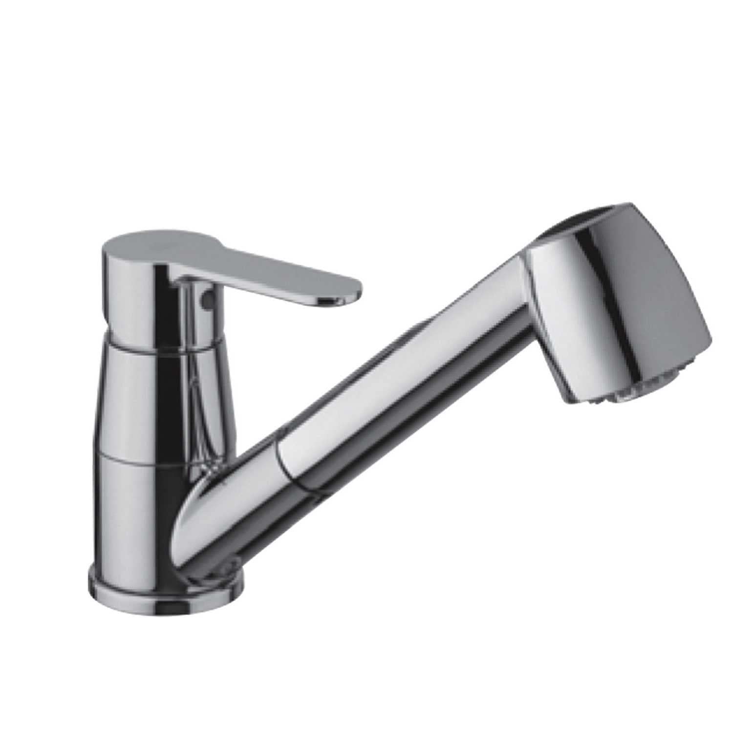 PAFFONI Kitchen Sink Mixer Pull-Out Shower Blue