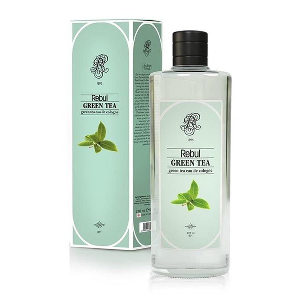 Rebul Eau De Cologne Splash Ice 270ml (Green Tea)
