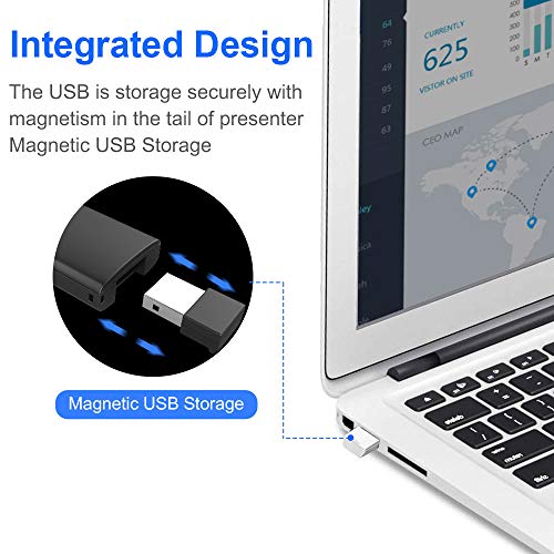 NORWII N99 Presentation Clicker Air Mouse Function Wireless Presenter