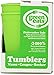 Green Eats 2 Pack Tumblers, Green