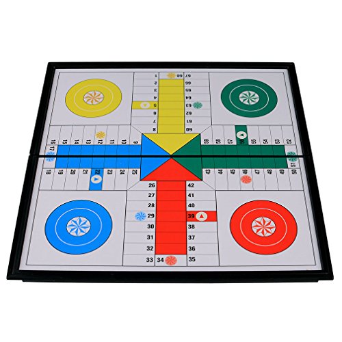 Folding Magnetic Ludo Set - 9.75"
