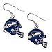 Sports Team Seattle Seahawks J Hook Dangle Logo Earring Set