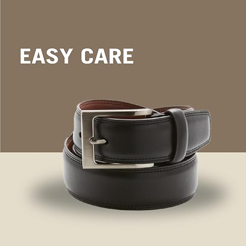 Perry Ellis Men's Portfolio Timothy Leather Belt (Available in Big & Tall),  Timothy Cognac, 40 in Kenya | Whizz Belts