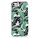 GOLINK iPhone 7 Case for Girls/iPhone 8 Floral Case, IMD Printing Slim-Fit Anti-Scratch Shock Proof Anti-Finger Print Flexible TPU Gel Case for iPhone 7/iPhone 8 - Banana Leaf