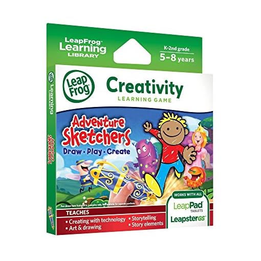 LeapFrog Adventure Sketchers! Draw, Play, Create Learning Game (for LeapPad Tablets and LeapsterGS) - Image 3