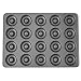 Wilton Perfect Results Non-Stick Donut Pan, 20-Cavity Donut Baking Pan