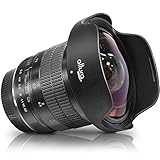 Altura Photo 8mm f/3.0 Professional Ultra Wide Angle Aspherical Fisheye Lens for Nikon D500 D3200 D3300 D3400 D5200 D5300 D5500 D5600 D7100 D7200 D7500 DSLR Cameras