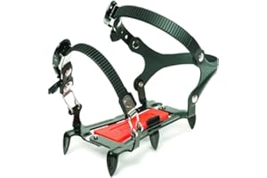 Hillsound Cypress6 | Six Point Instep Ice Cleat Traction System for Hiking and Glacier Trekking, One-Size-Fits-All