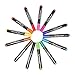 ZenZoi Dry Erase Markers Whiteboard Marker Set Erasable Pens - Chisel Tip - 13 Vivid, Fresh Colors - for Kids Office White Board Calendar Not Black Magnetic Bulk Erasers