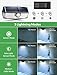 LITOM 120 LED Solar Motion Lights Outdoor, 3 Optional Modes Wireless with 270°Wide Angle, IP67 Waterproof, Portable Solar Powered Security Lights for Front Door, Yard, Garage, Deck, Fence-2 Pack