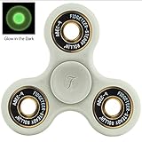 Fidget Spinner Glow in the Dark [Gold Bearings] by Fidgeteer
