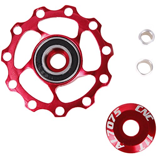 Panda Software SENQI 11T Bicycle Rear Derailleur Pulley Jockey Wheel for Shimano/Sram/Campagnolo
