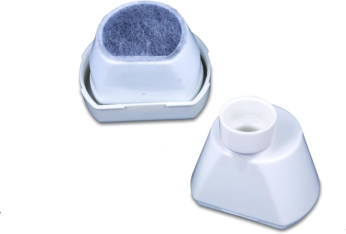 Pet Supplies : PetSafe Drinkwell Replacement Carbon Filters, Dog and Cat Ceramic and 2 Gallon Water Fountain Filters, 12-Pack : 